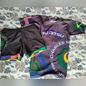 Rash guard and shorts
